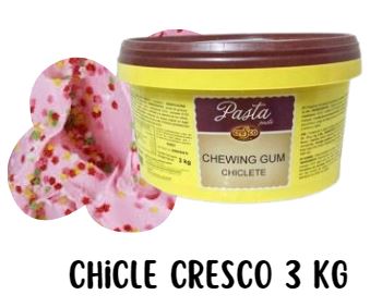 Chiclte pasta crema cresco 3 kg