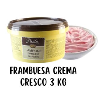 Frambuesa pasta crema cresco 3 kg