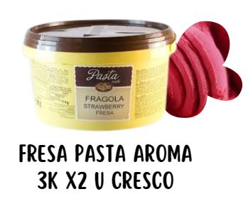 Fresa pasta aroma cresco 3 kg