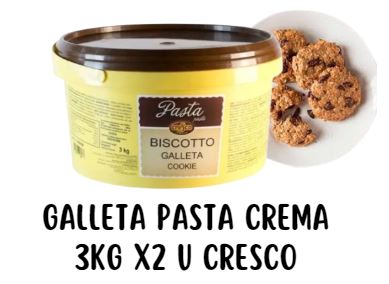 Galleta pasta crema cresco 3 kg