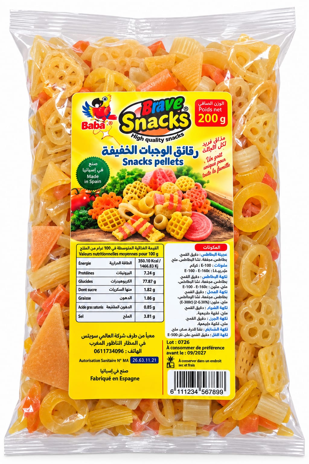LIVEN SNACK 200 G